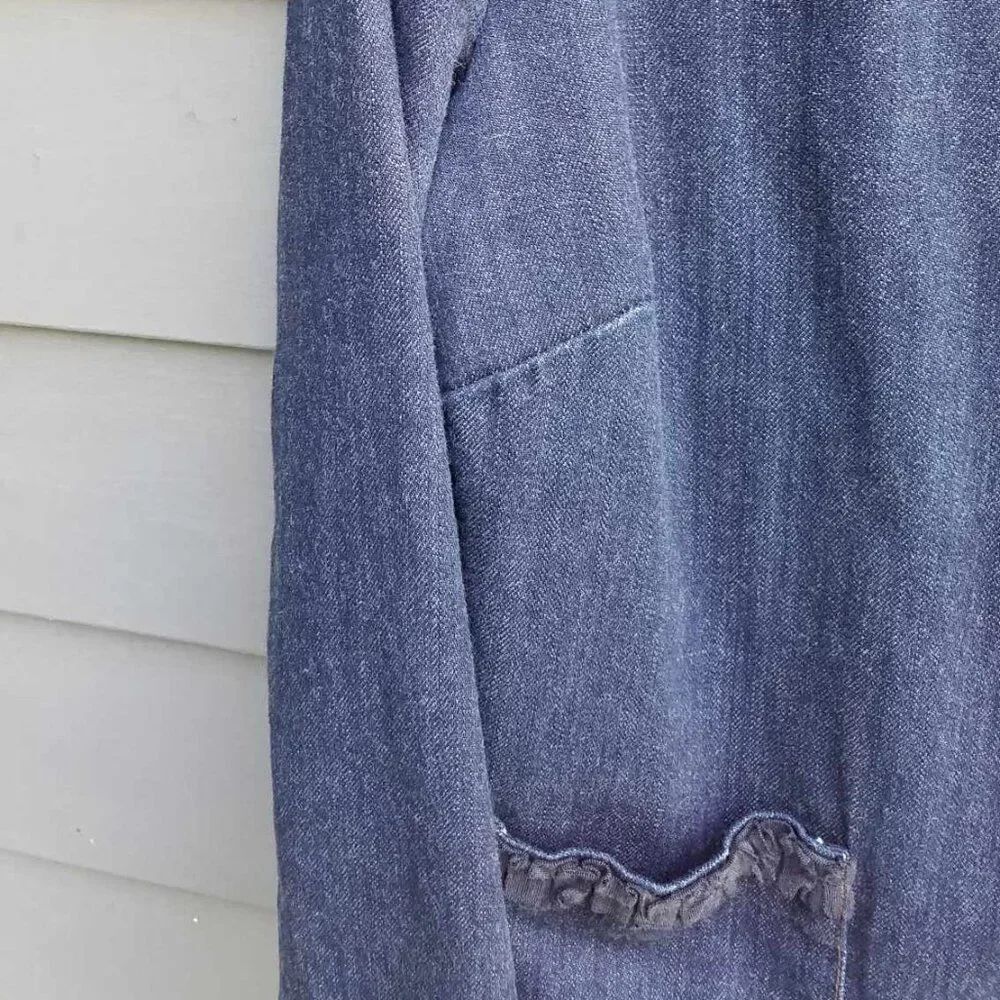 Liz Claiborne Denim Jacket Size Large - Picture 8 of 14
